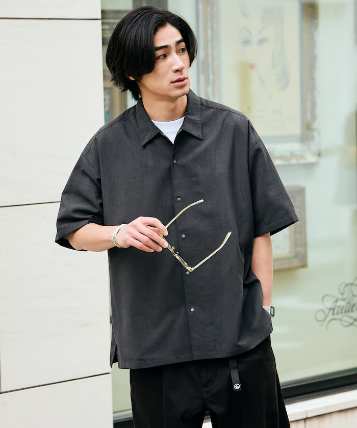AiRide/AiRide Relax Fit Short Sleeve Open Collar Shirt/Quick Dry/UV Cut [Limited Edition]