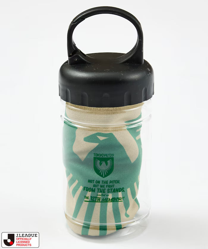 [Sales Start May 15 12:00] J.LEAGUE × FREAK'S STORE Exclusive Cool Towel Muffler W/Bottle - Tokyo Verdy