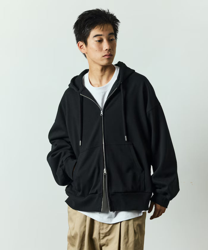 Relaxed Fit Bonding Zip-Up Parker [Limited Edition]