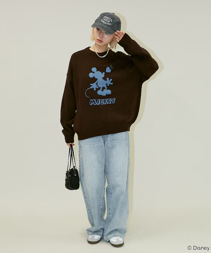 Limited Edition 'DISNEY MICKEY MOUSE' SHADOW KNIT