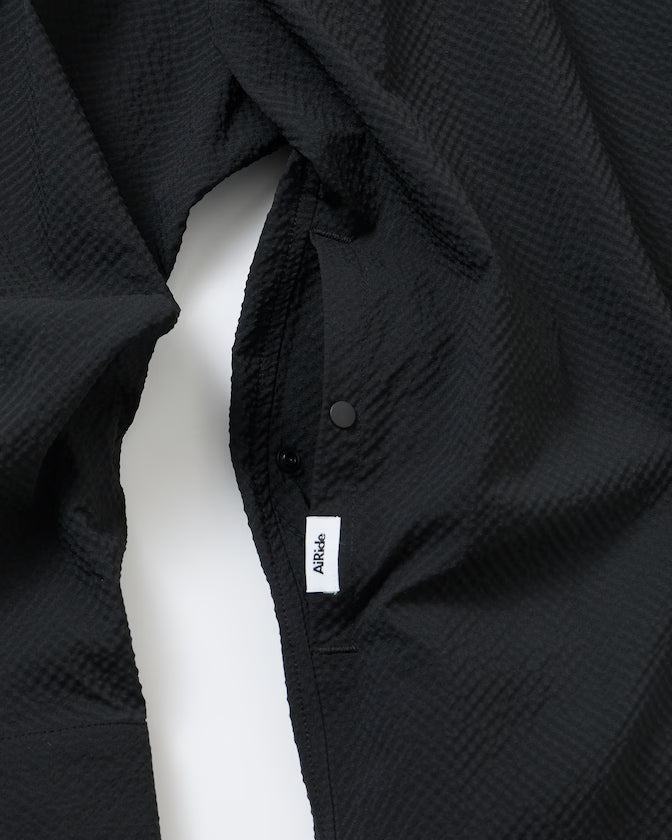 AiRide/Air Ride Relax Fit 2WAY Roll Up Sheer Seersucker Shirt/Pocketable/Quick Dry/UV Cut [Limited Release]