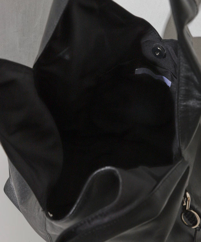 Big Leather Marche Bag / Big Leather Marche Bag / Cowhide / Water-resistant leather
