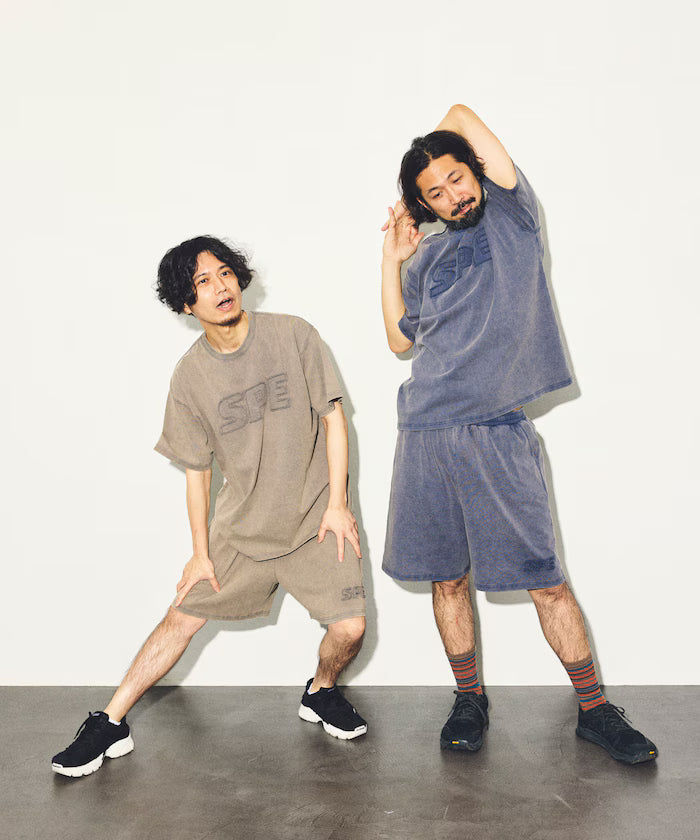 【May 29, 12:00 Release】SPECIAL OTHERS × FREAK'S STORE Vintage-Like Damage Logo Easy Shorts