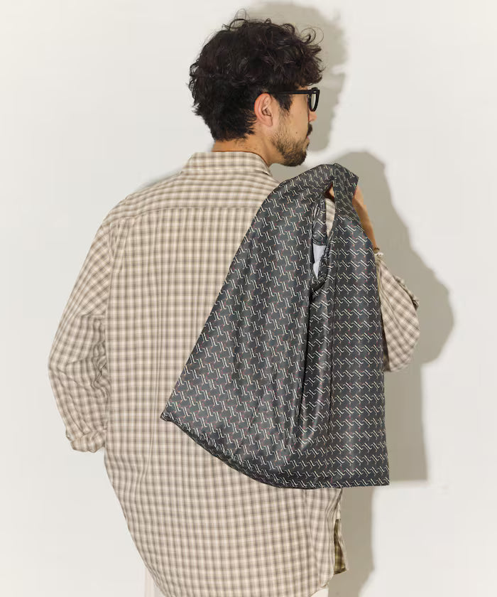 All-over Monogram Print Large Size Market Bag