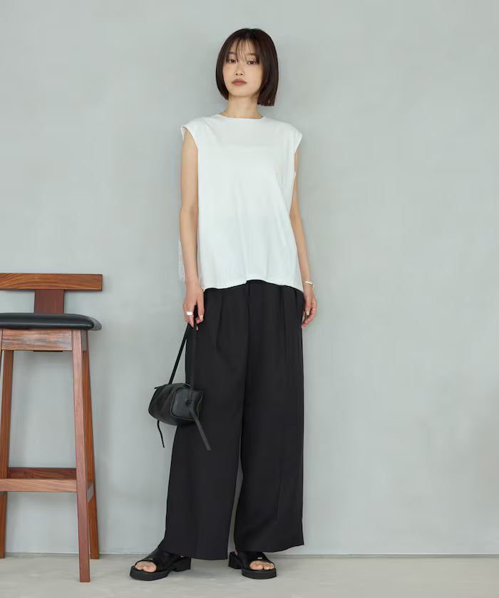 Organic Cotton Tulle Lace Docking Top