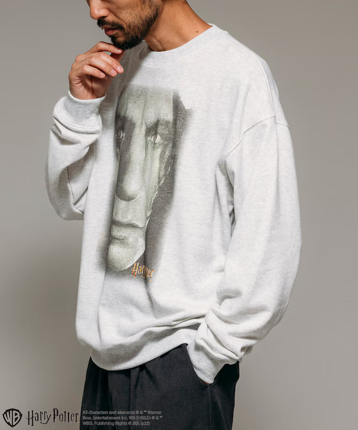 Harry Potter/Snape Front Print Crew Neck Sweatshirt