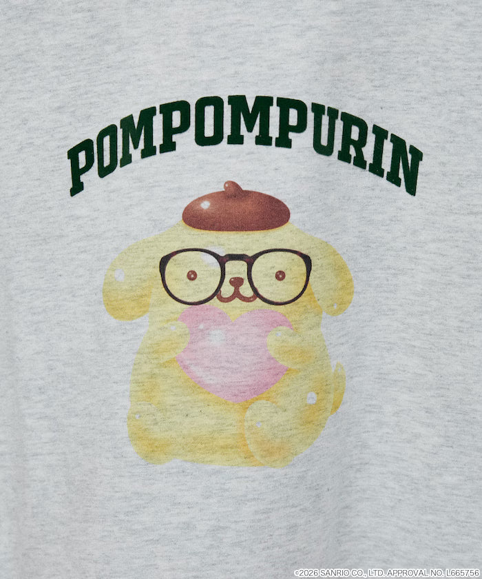 "SANRIO CHARACTERS" College Style Printed T-Shirt Limited Edition
