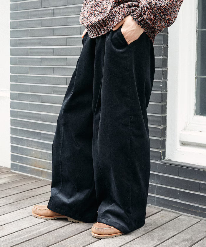 Wide Corduroy Easy Pants [Limited Edition]
