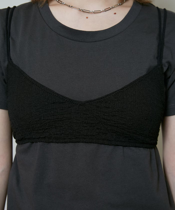 <Set Item> Chibi Bra Set T-Shirt Limited Release