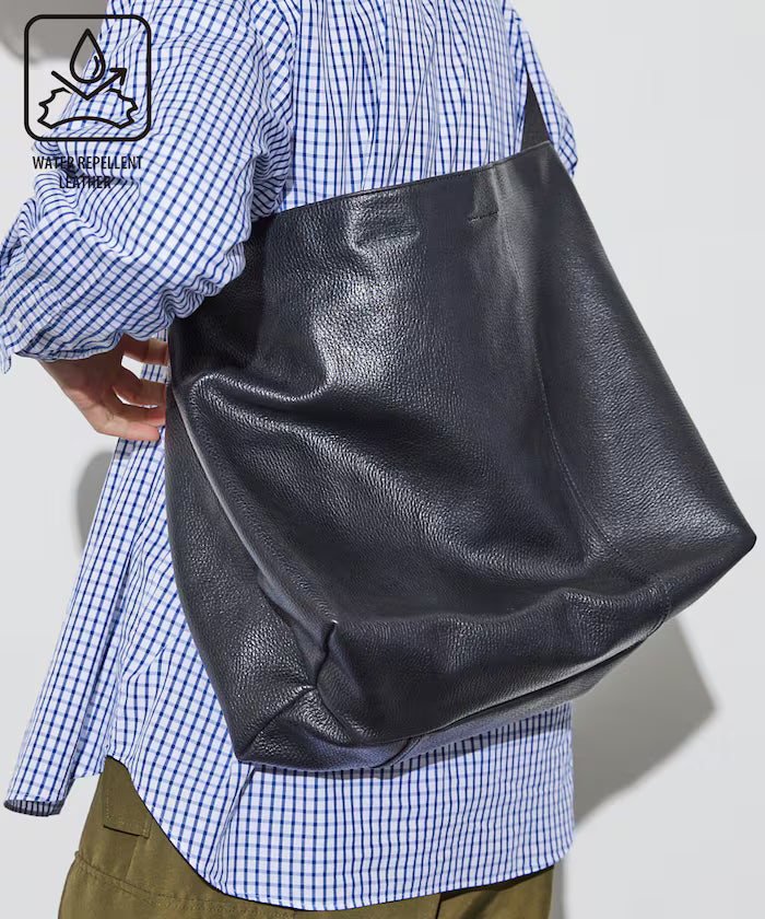 2WAY Leather Messenger Bag / 2WAY Leather Messenger Bag / Cowhide / Water-repellent leather