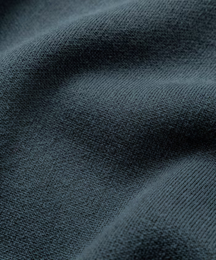 Sweat-like Crew Neck Knit