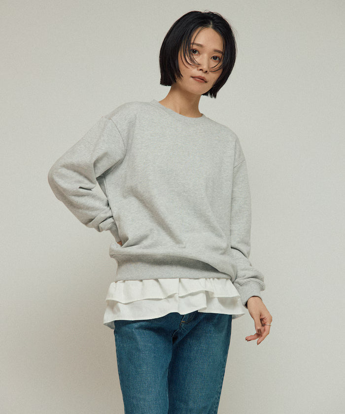 Organic Cotton Multiway Color Sweat / Back毛 Sweat / Set Item