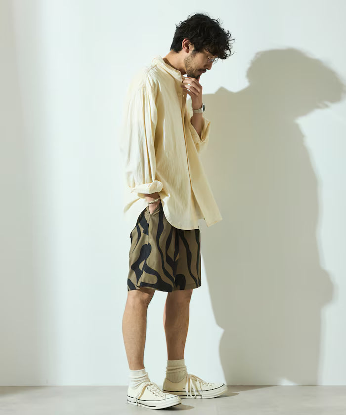 Pattern Easy Shorts / All-over Print Short Pants / Compatible with Setup