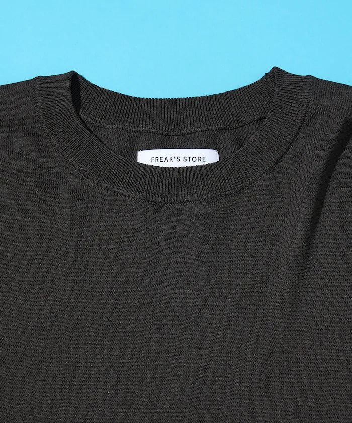 [New Color Added] SUPER ICE / Super Ice Crew Neck Knit T-Shirt / Contact Cooling
