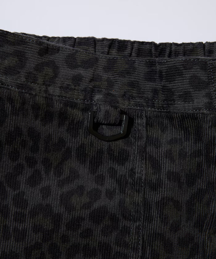 Wide Straight Silhouette All-Over Print Light Corduroy Easy Pants [Compatible with Set Up]