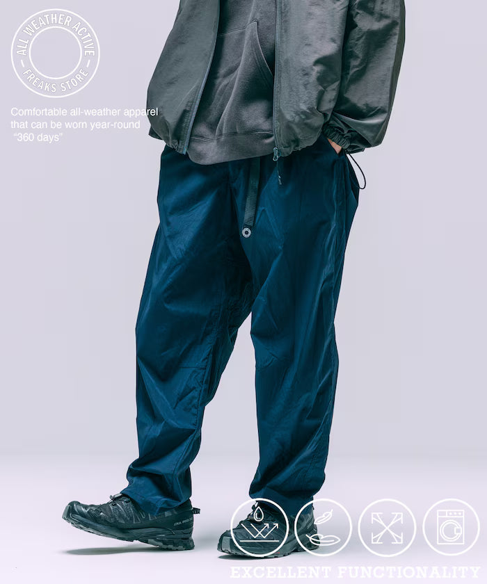 ALL WEATHER ACTIVE WEAR/Wide Silhouette Climbing Pants 【Limited Edition】 - Navy