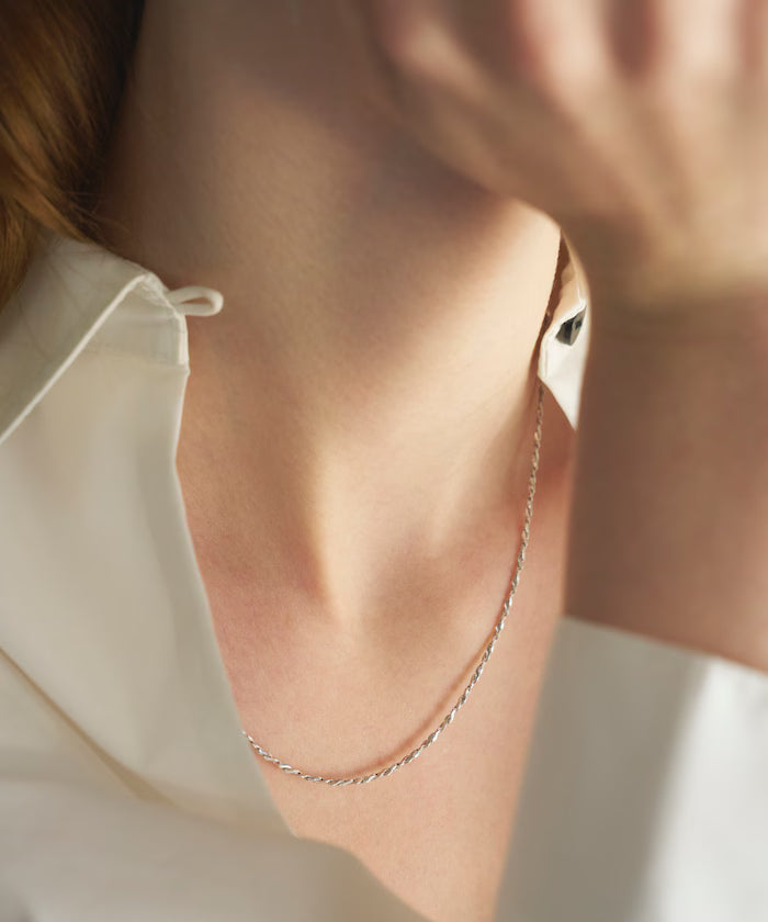 [April 1, 12:00 release] SILVER925 chain necklace / unisex