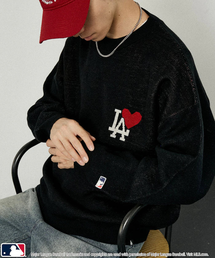 Custom HEART LOGO KNIT