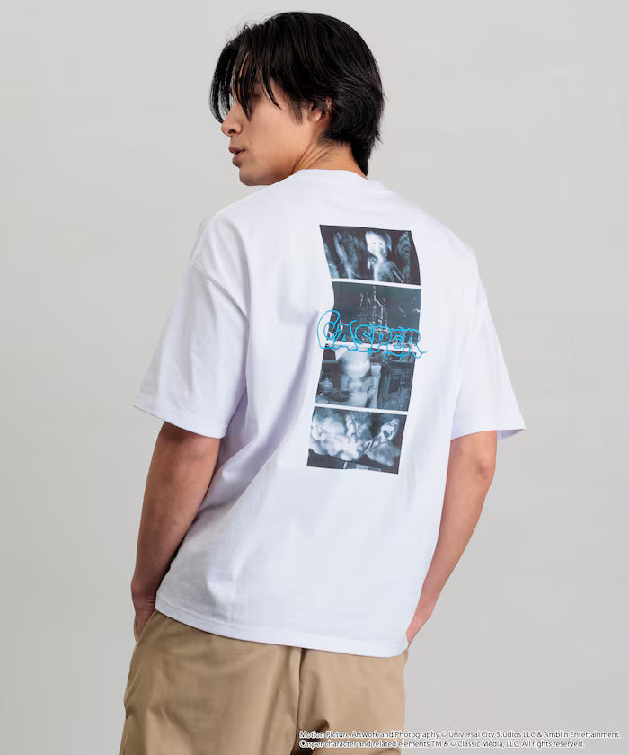 Casper Exclusive Big Silhouette Back Print Crew Neck T-Shirt [Limited Edition]