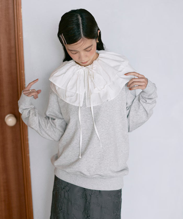 Organic Cotton Multiway Color Sweat / Back毛 Sweat / Set Item