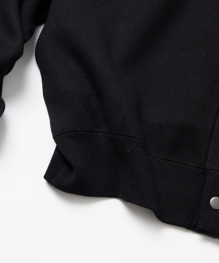 Relax Fit Relax Fit Sweat-like Knit Crew Neck Snap Cardigan [Limited Edition]