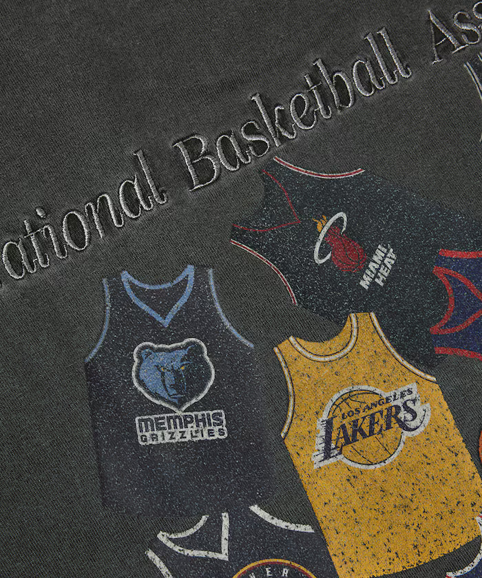 NBA × FREAK'S STORE Exclusive Random Uniform Design Back Print Crew Neck T-shirt