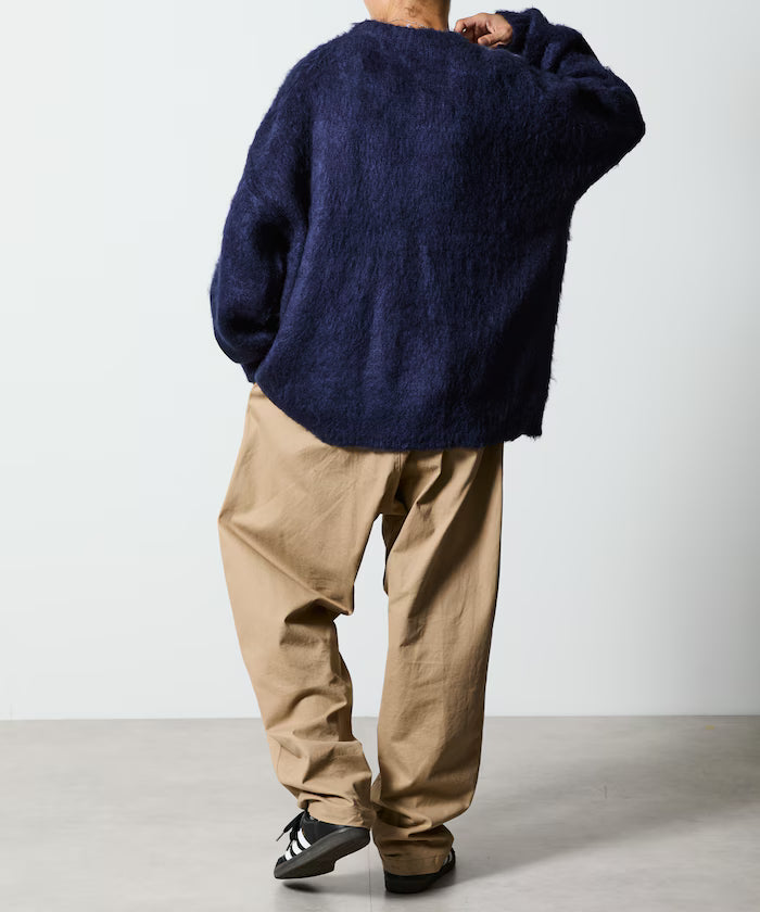 Relaxed Fit Crew Neck Pullover Shaggy Knit [Limited Edition]