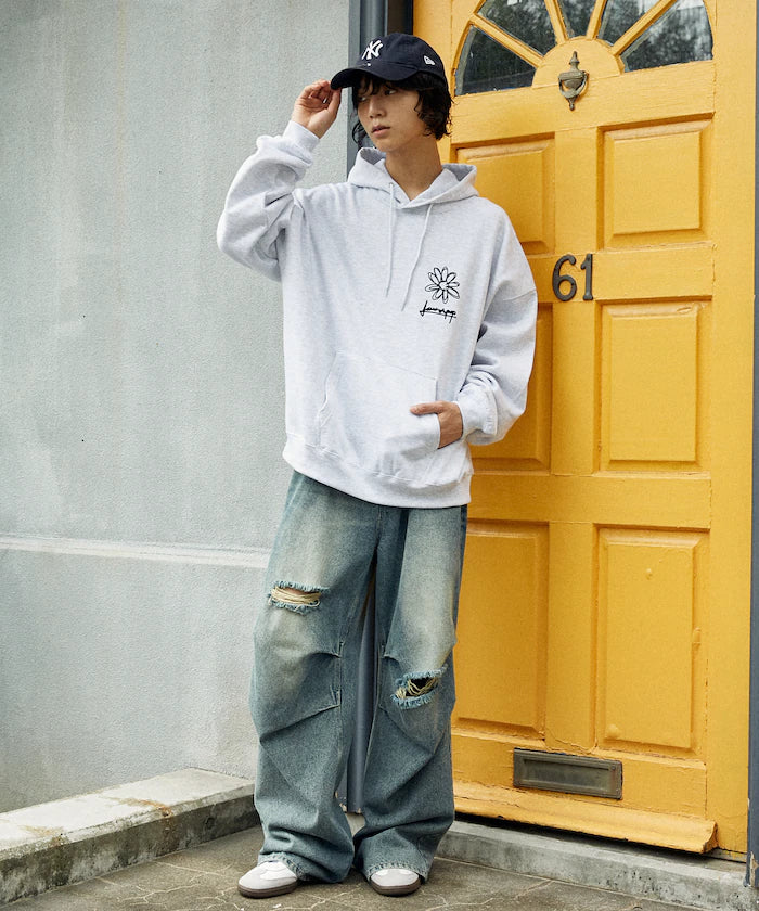 LOVE POP STUDIO FLOWER GRAPHIC HOODIE【Limited Edition】