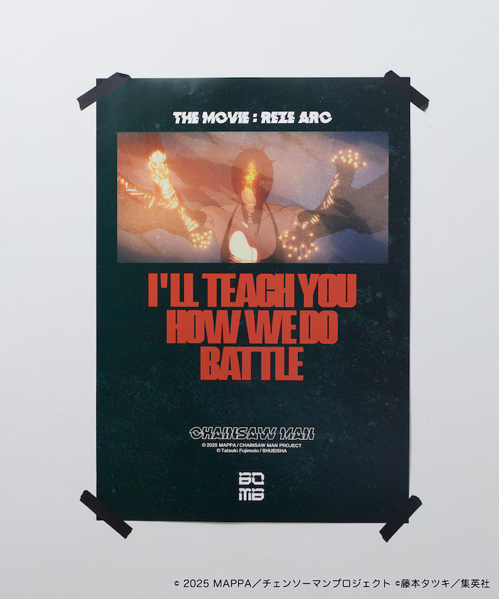 "Chainsaw Man Reze Arc" Illustration Poster / B3 Size [Limited Edition]