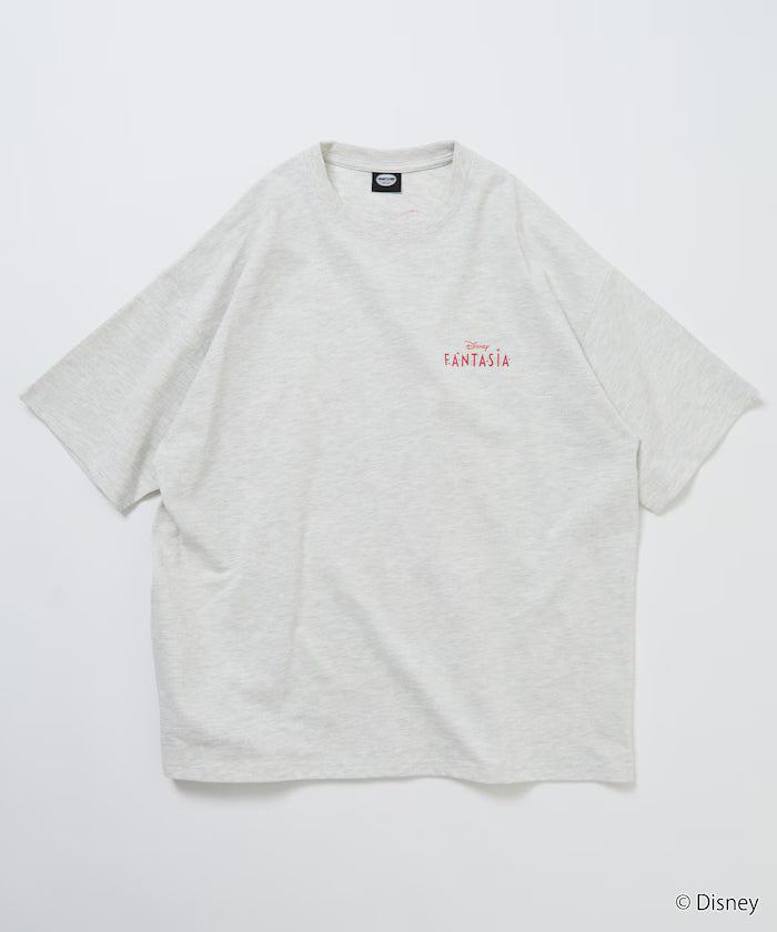 DISNEY/Mickey Mouse 'Fantasia'/Back Print Crew Neck T-Shirt [Limited Edition]