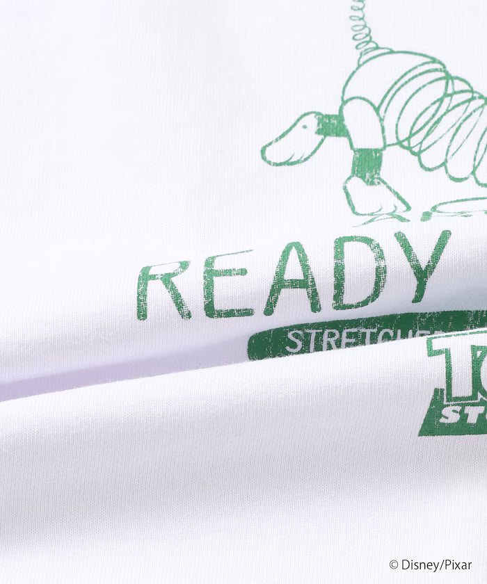 [TOY STORY] Exclusive Back Print Crew Neck T-Shirt / Slinky Dog [Limited Edition]