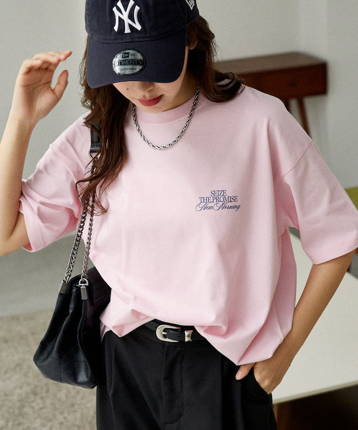 <Functional Material> PROMISE Cat Print T-Shirt Limited Release