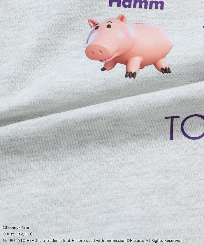 [TOY STORY] Exclusive Back Print Crew Neck T-Shirt / RANDOM [Limited Edition]