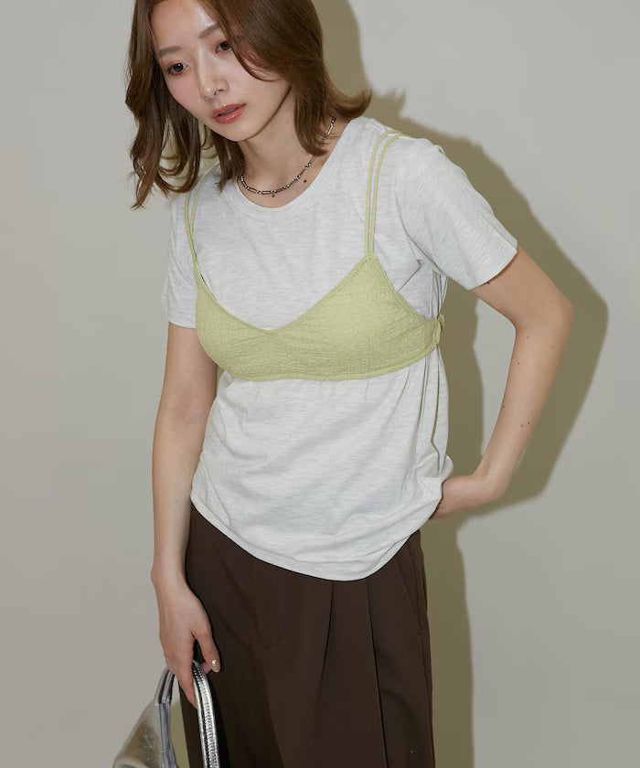 <Set Item> Chibi Bra Set T-Shirt Limited Release