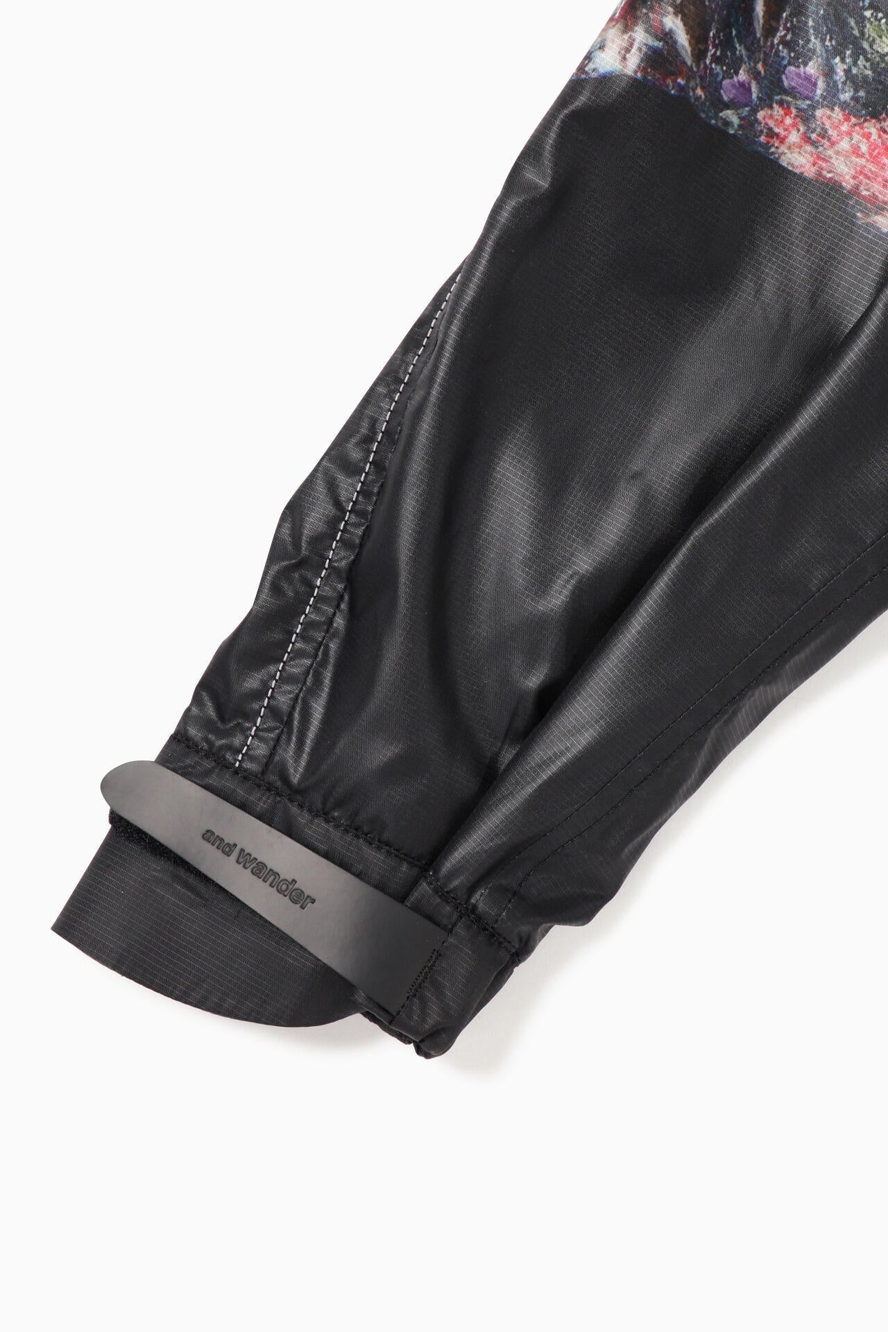 stone printed rip coat