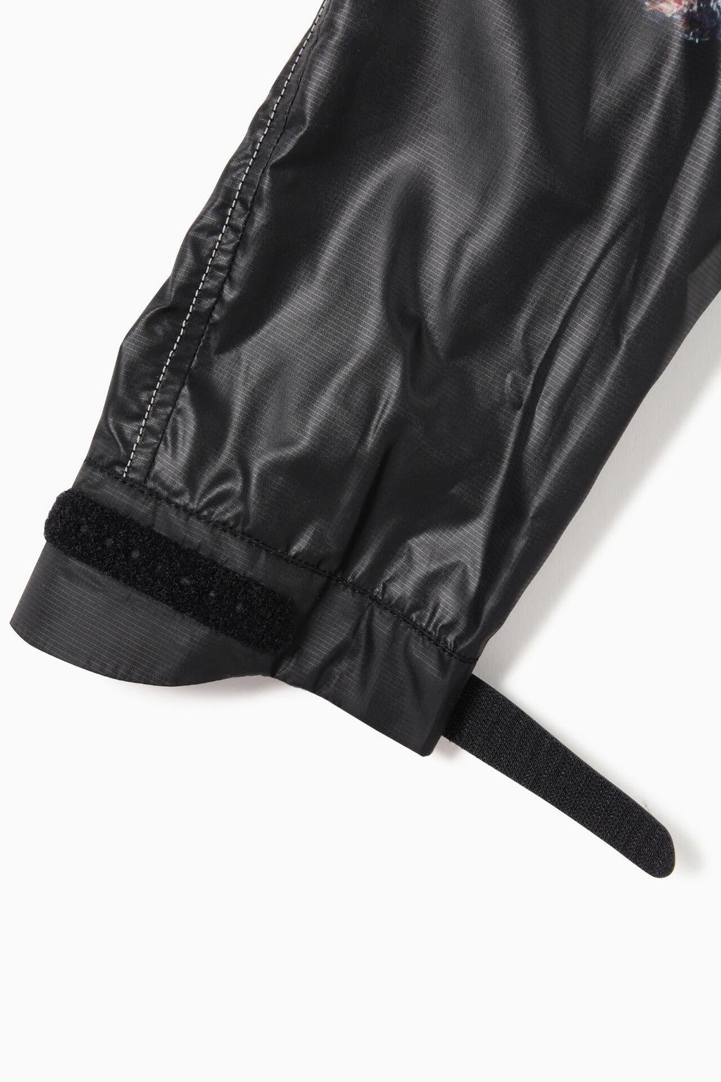 stone printed rip coat