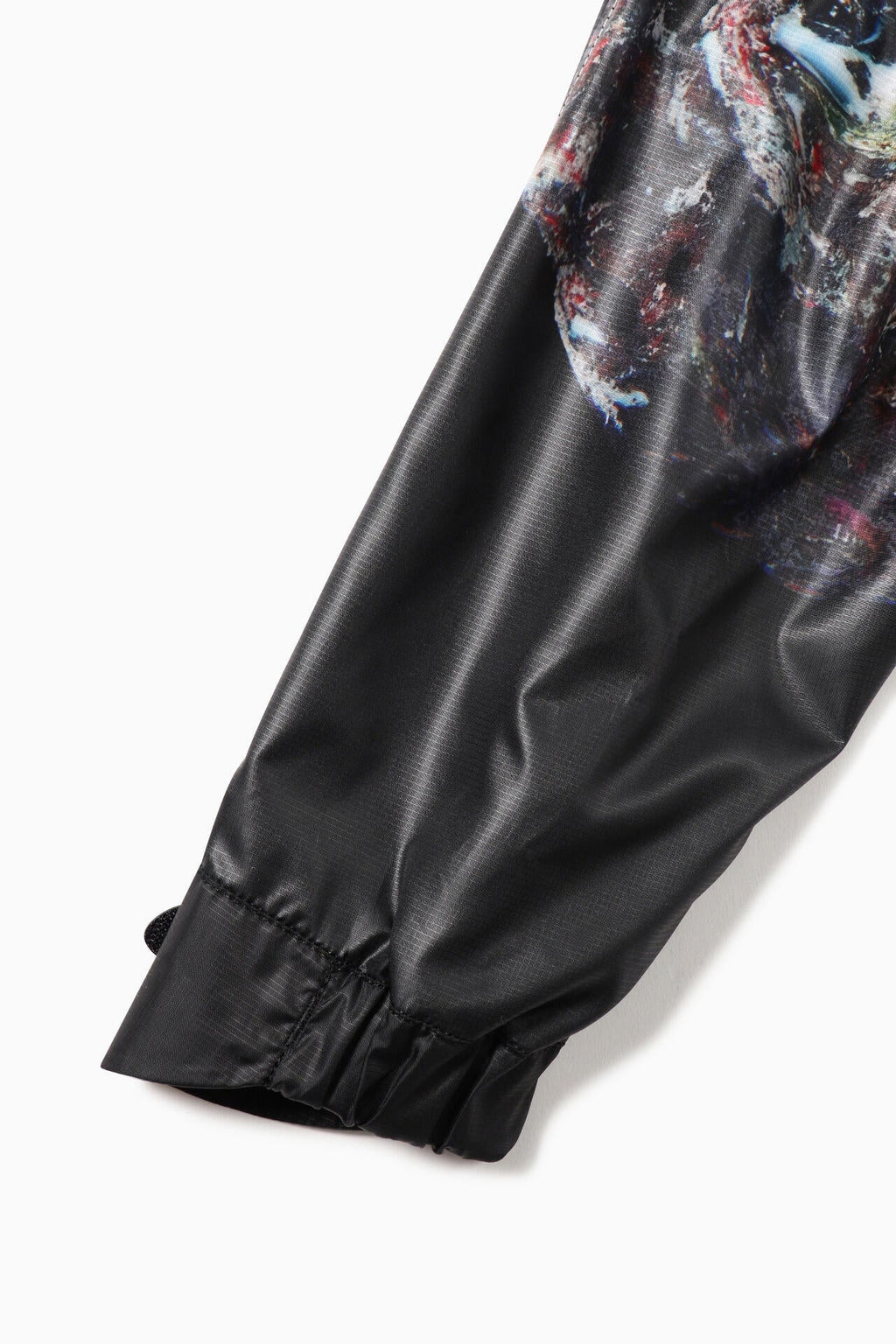 stone printed rip coat