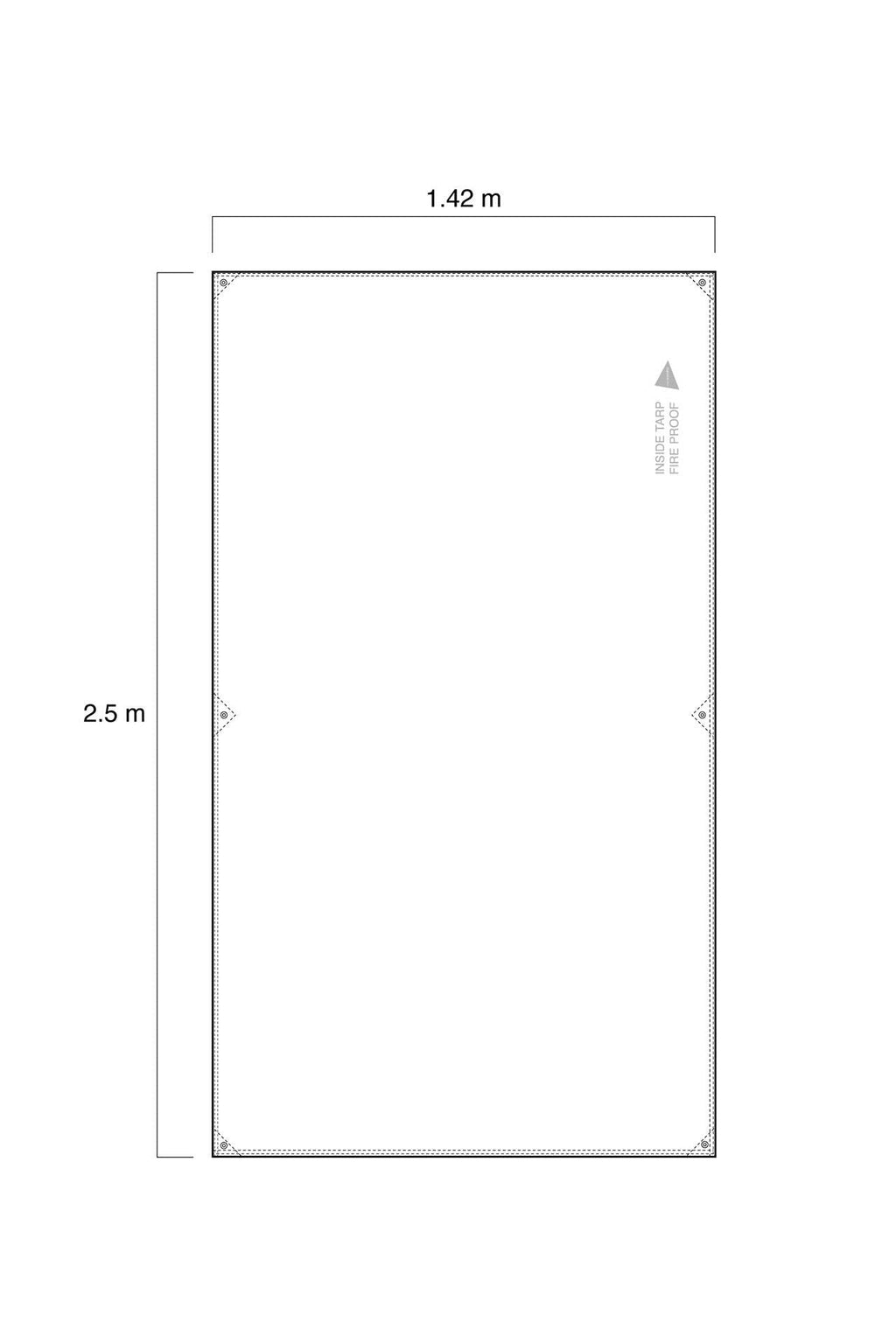 and wander inside tarp