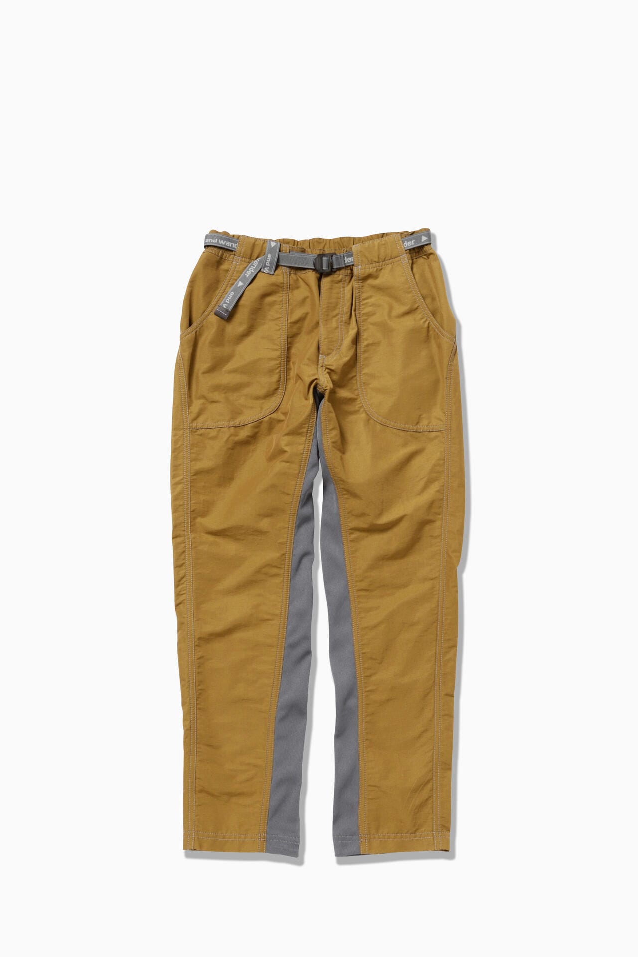 60/40 cloth rib pants - d.beige