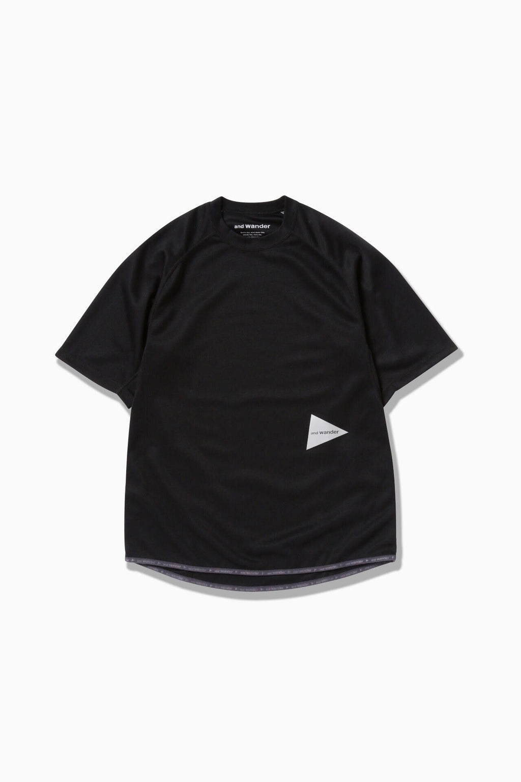 power dry jersey raglan SS T - black