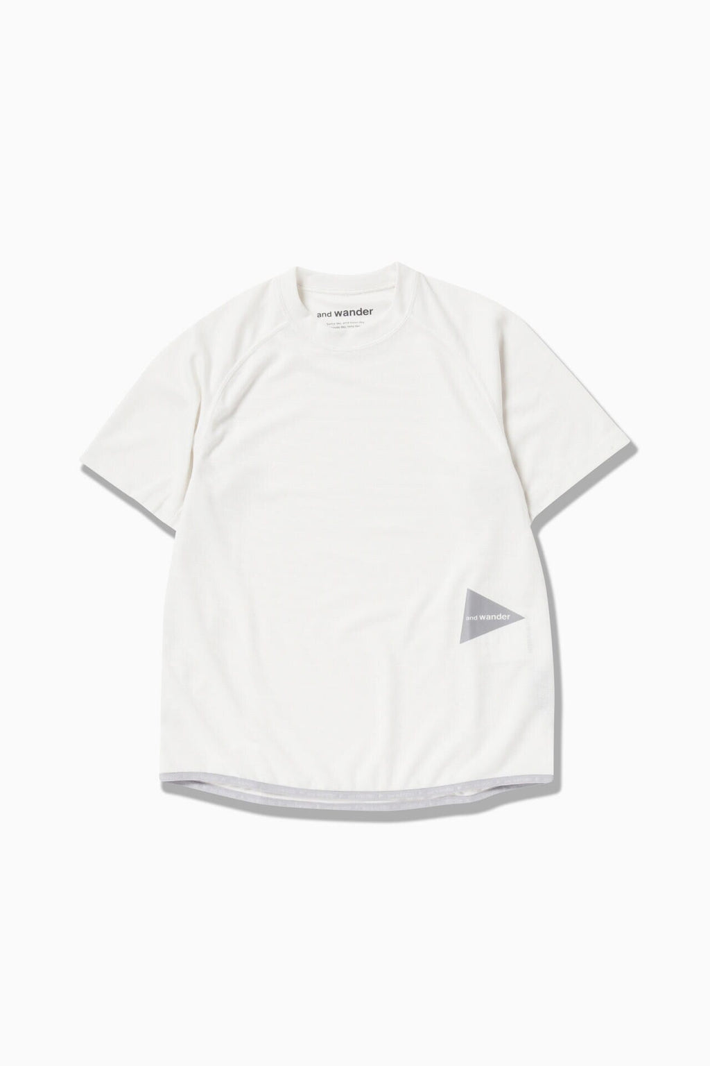 power dry jersey raglan SS T - off white
