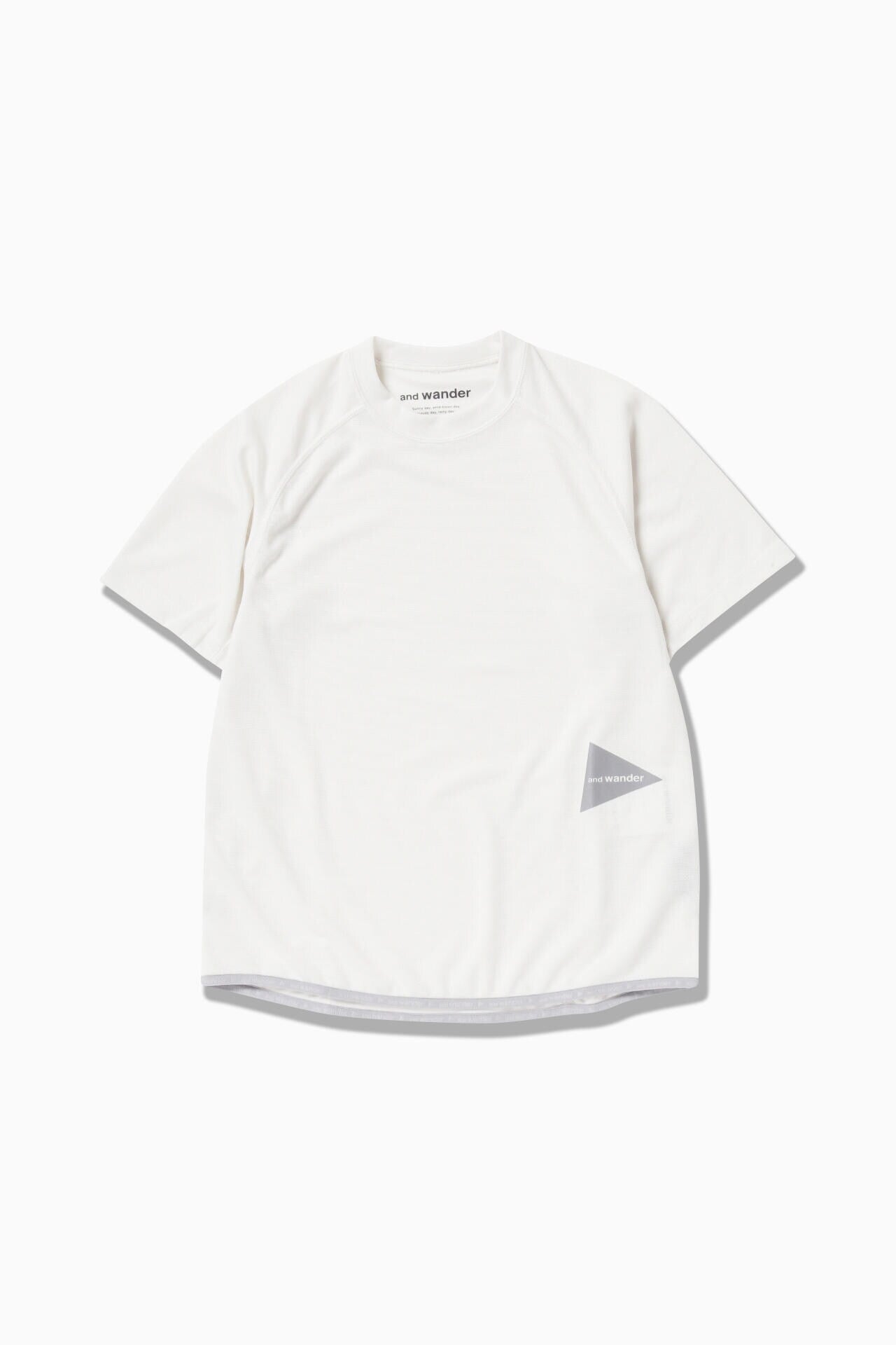 power dry jersey raglan SS T - off white