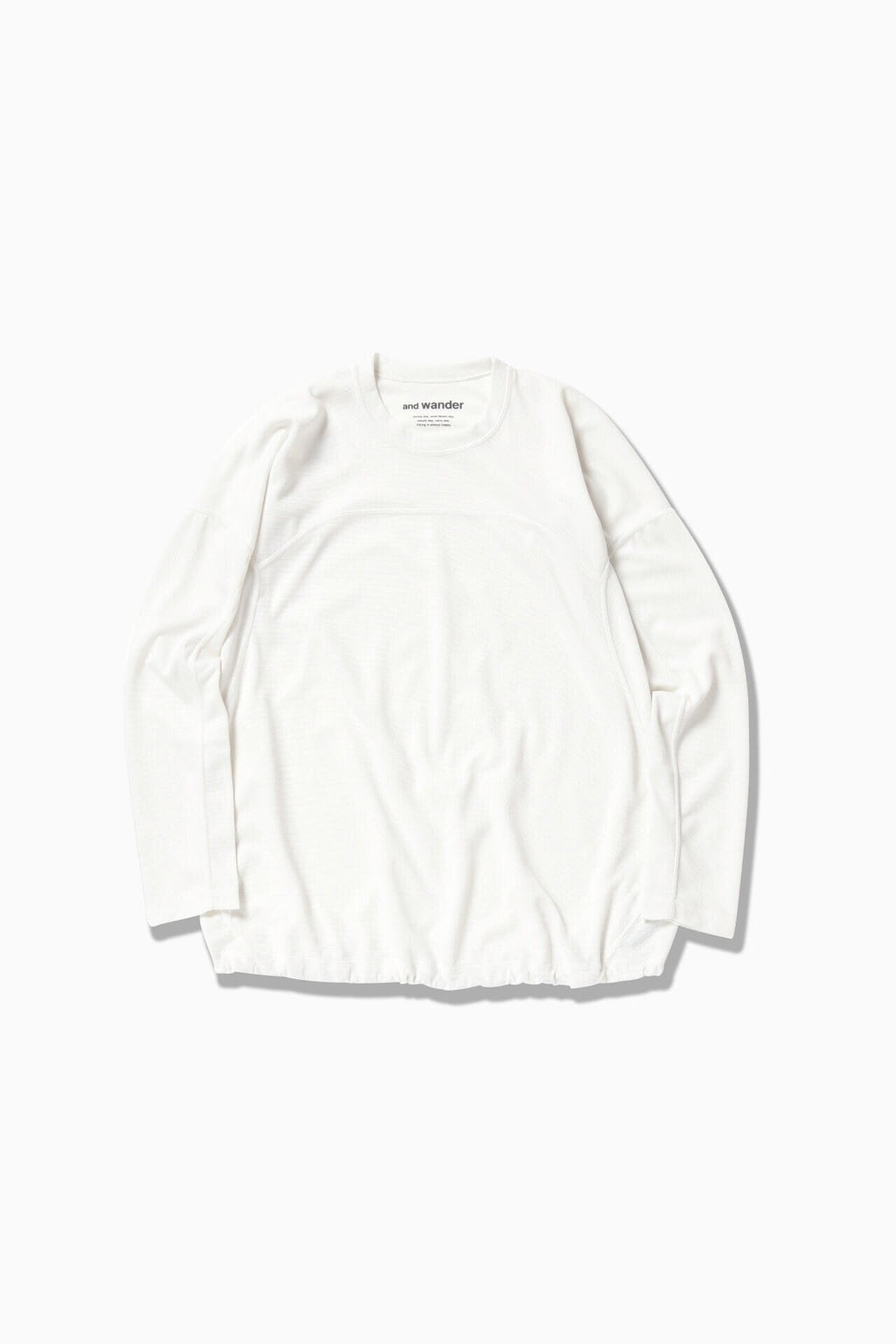 power dry jersey LS T (W) - off white