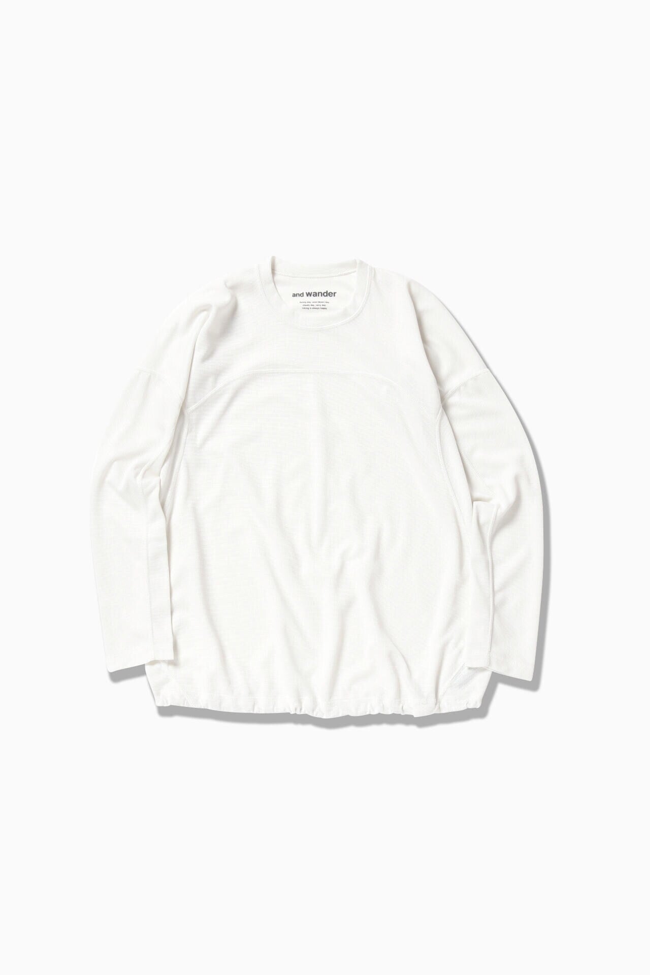 power dry jersey LS T (W) - off white
