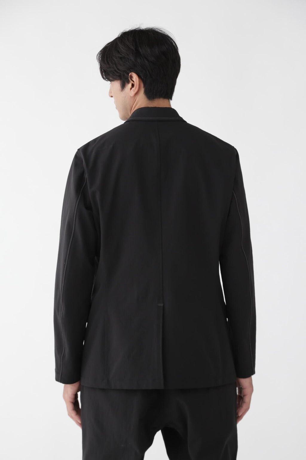 plain tailored stretch jacket (M)