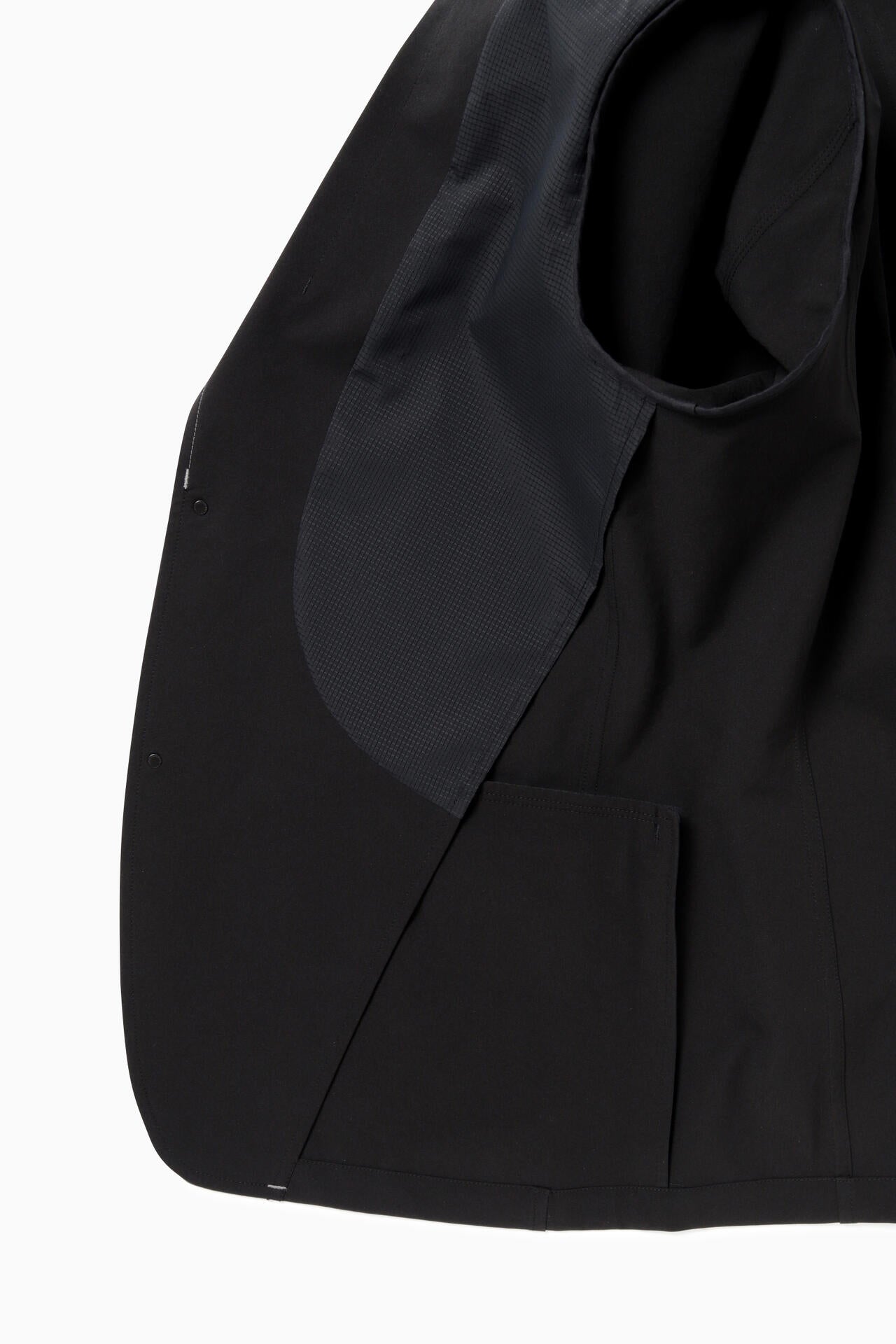 plain tailored stretch jacket (M)