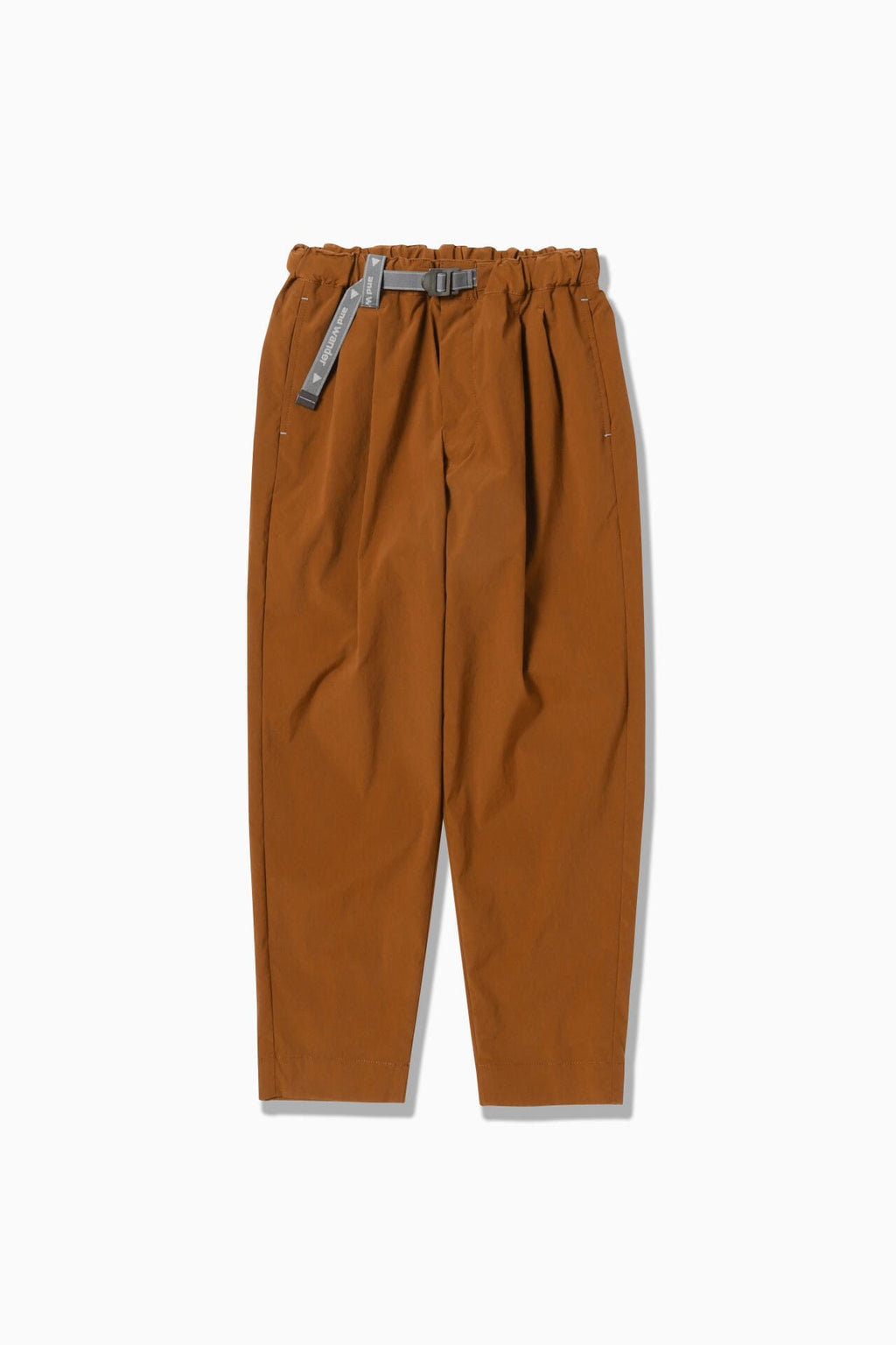 UV cut stretch pants - brown