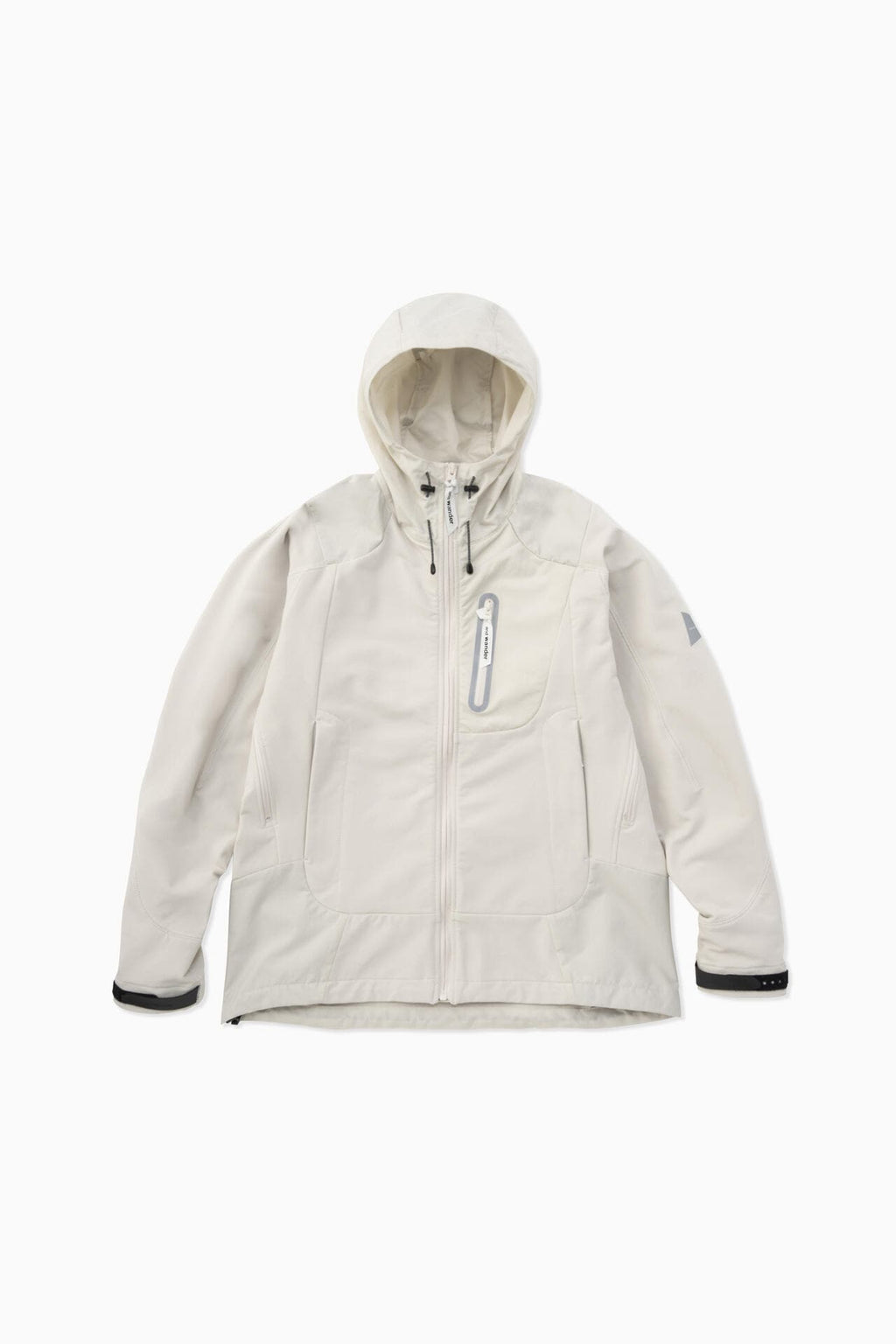 stretch shell jacket - off white