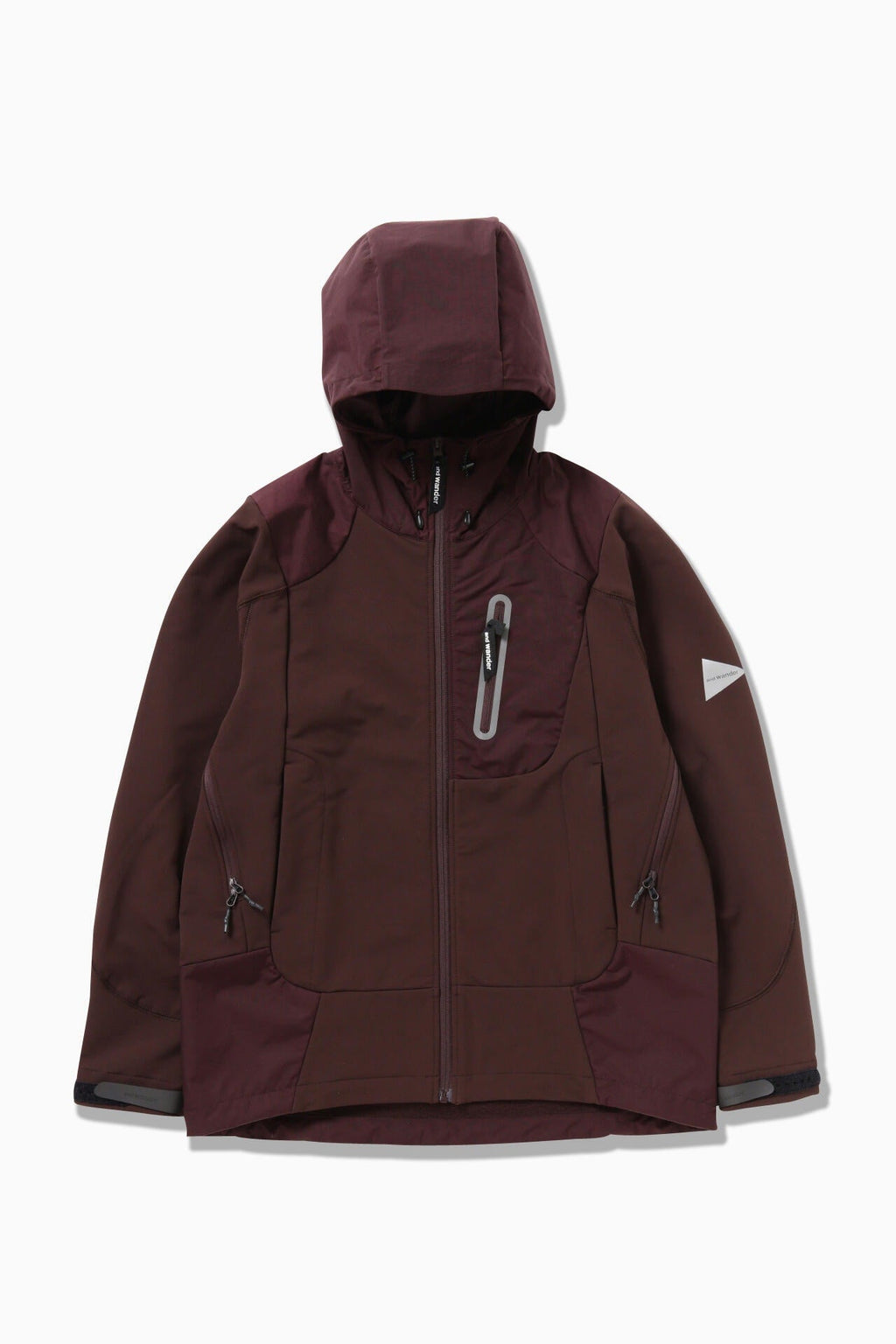 stretch shell jacket - bordeaux