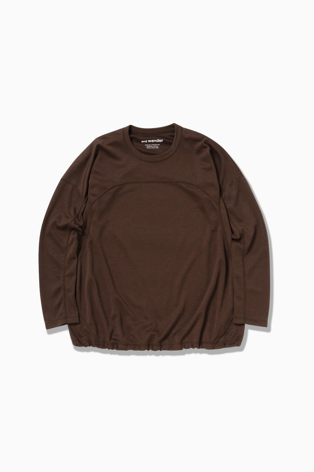 power dry jersey  LS T (W) - brown